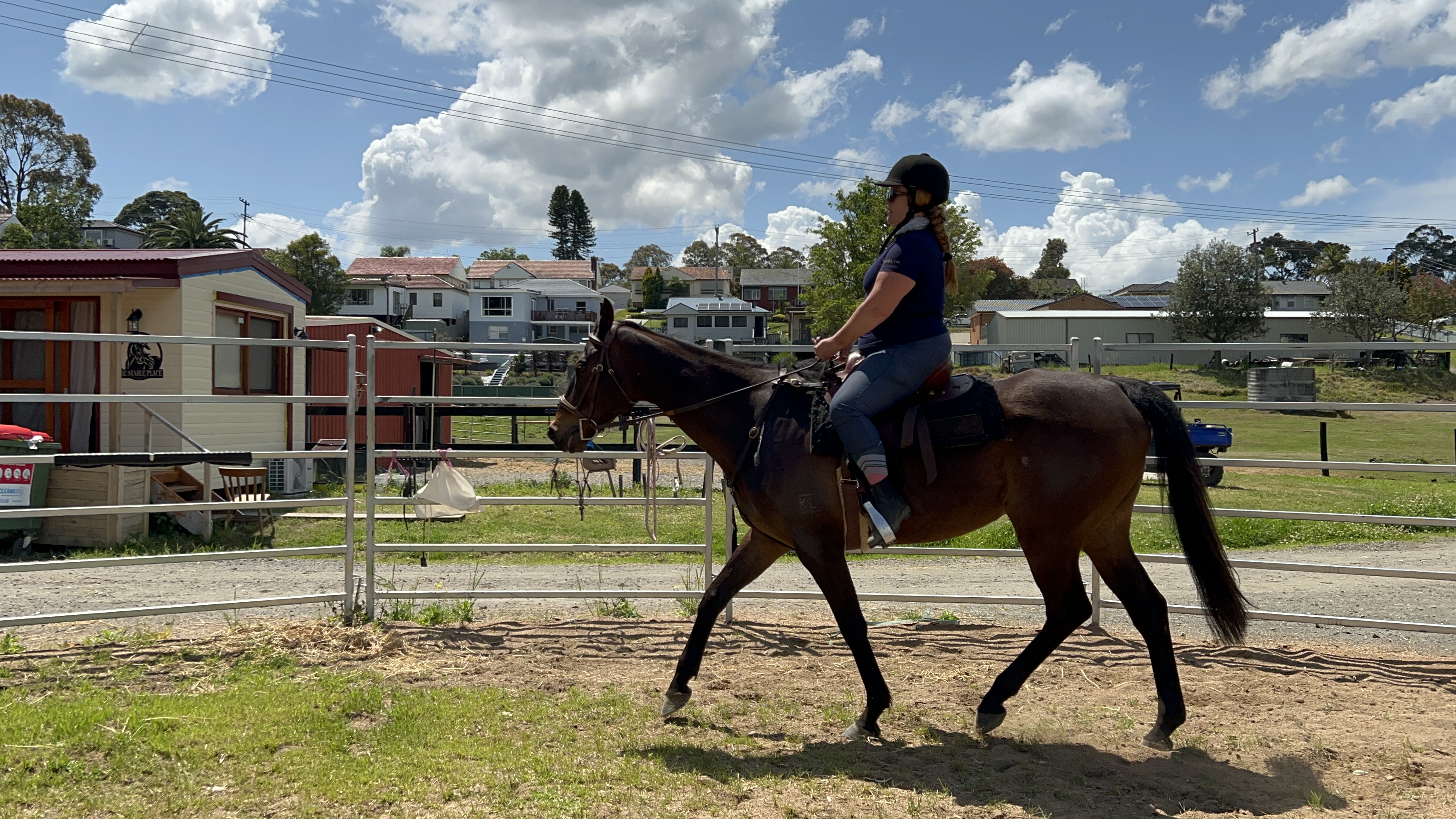 Horse riding at The Stable Place
